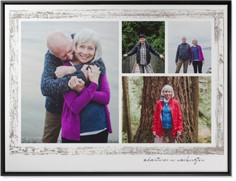 Brushed Border Collage Of Four