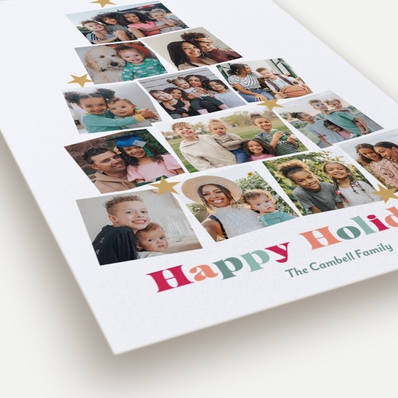 Photo Tree Holiday Card