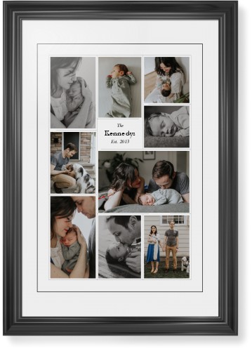 Modern Family Collage Portrait