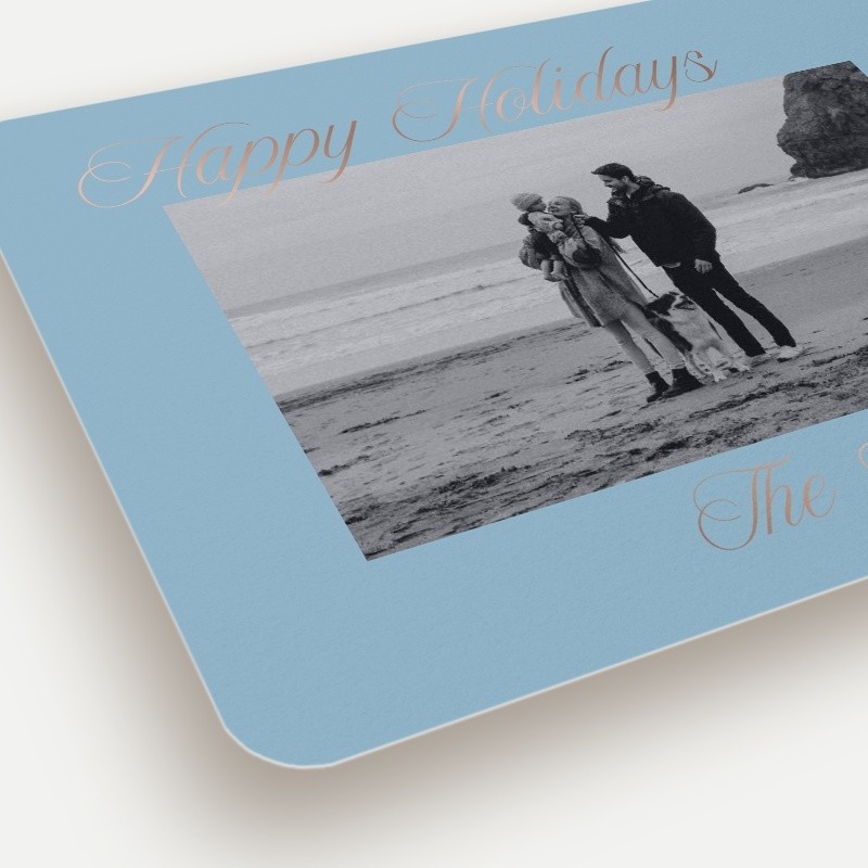 Elegant Signature Holiday Card