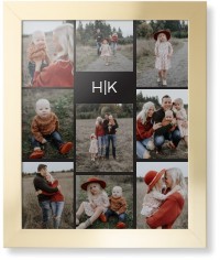 Modern Gallery Monogram of Nine