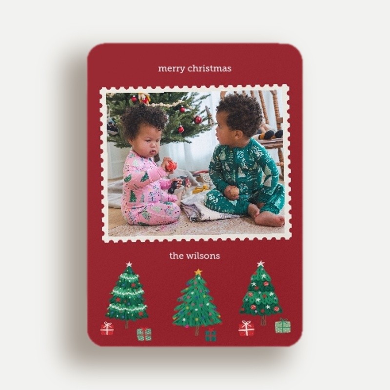 Little Sleepies Joyful Traditions Crimson