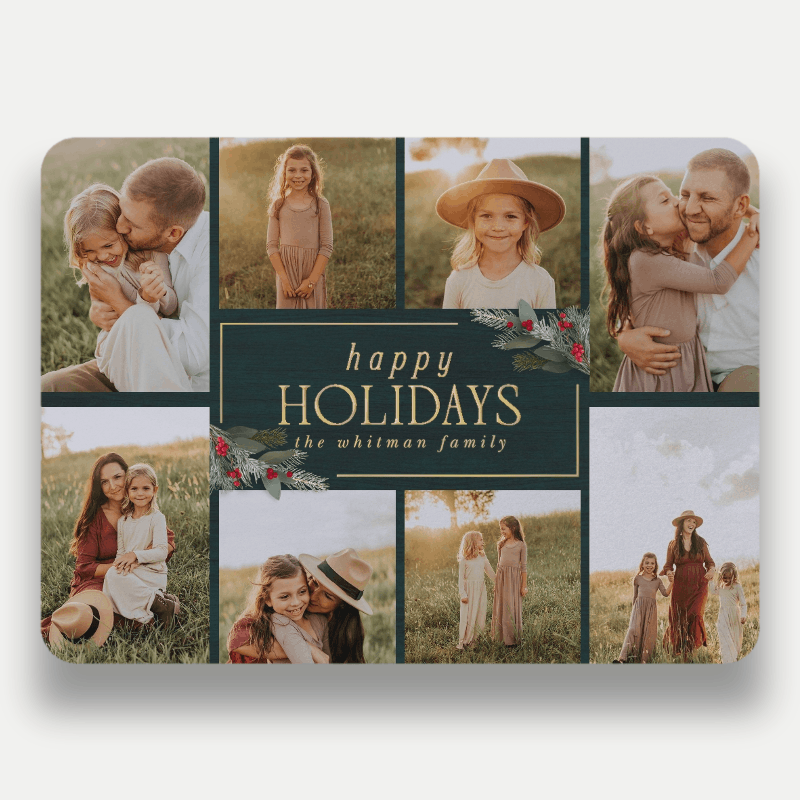 Berry Collage Holiday Card