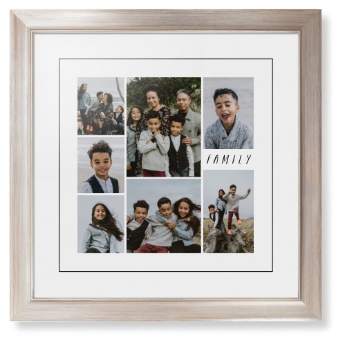 Rustic Picture Gallery Collage Of Seven