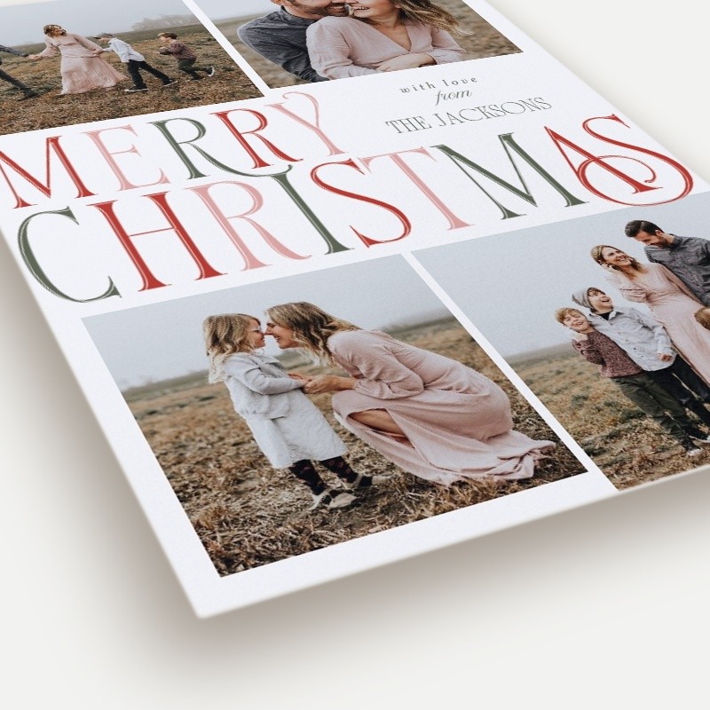 Merry Marquee Holiday Card