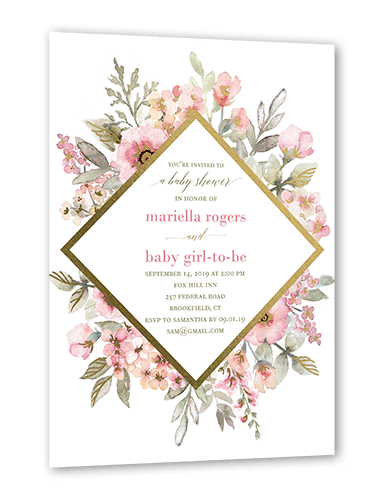 Diamond Blossoms Shower