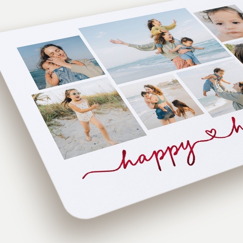 Script Joy Holiday Card