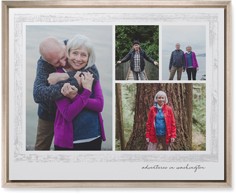 Brushed Border Collage Of Four