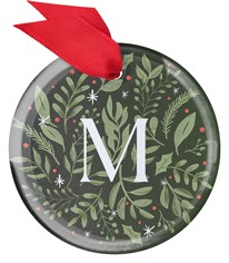 Monogram Botanical Wreath