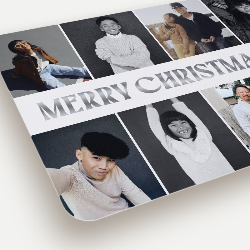 Bold Stack Holiday Card