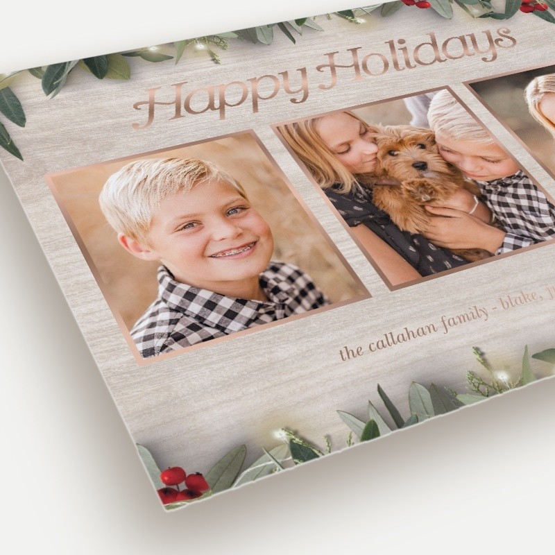 Botanical Trio Holiday Card