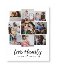 Love and Family Collage