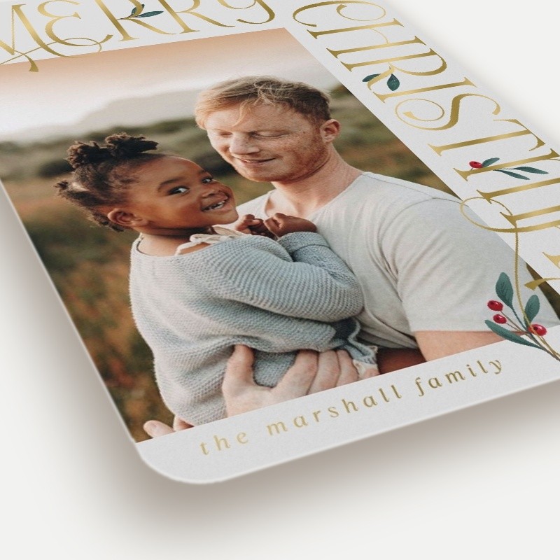 Berry Corner Holiday Card