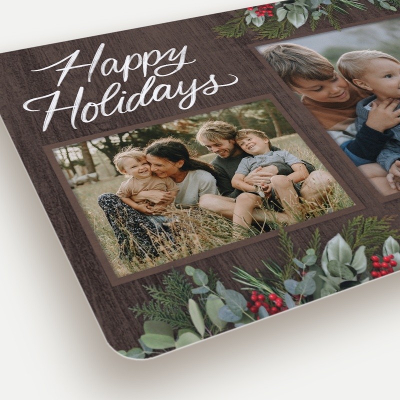 Pine Berry Holiday Card