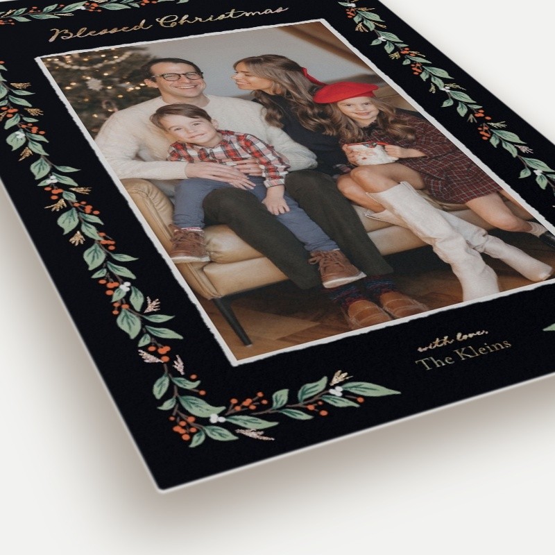 Botanical Frame Holiday Card