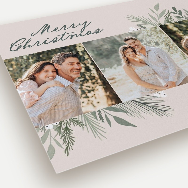 Scattered Botanicals Holiday Card