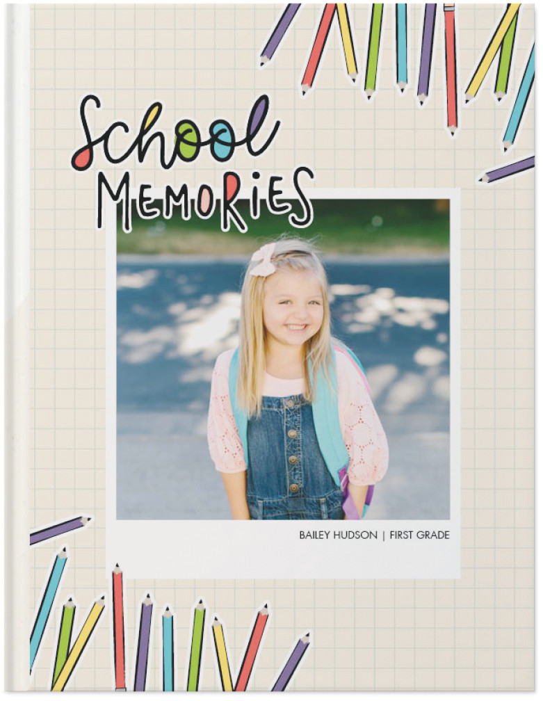 Colorful School Days by Float Paperie