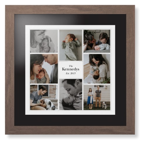Modern Family Collage Portrait