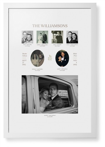 Photo Wall Art for Summer Weddings