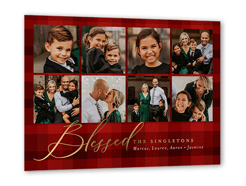 Joyful Holiday Plaid