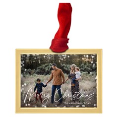 Bokeh Christmas Frame