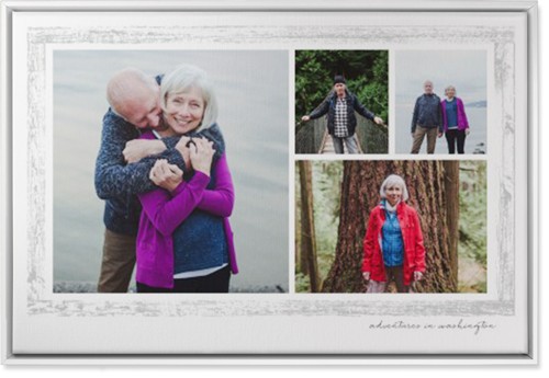 Brushed Border Collage Of Four