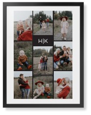 Modern Gallery Monogram of Nine