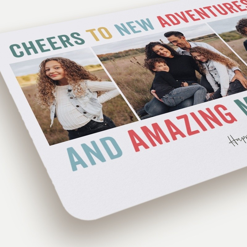 Bold Adventures New Year's Card