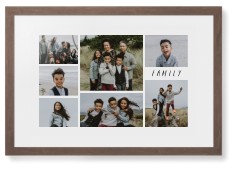 Rustic Picture Gallery Collage Of Seven