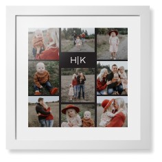 Modern Gallery Monogram of Nine