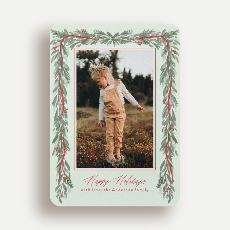 Pine Garland Frame