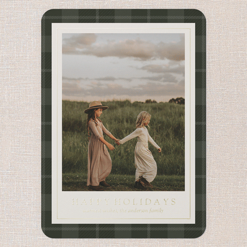 Holiday Cards With Festive Borders