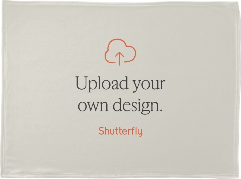 Upload Your Own Design 30x40 Multicolor  Fleece Photo Blanket