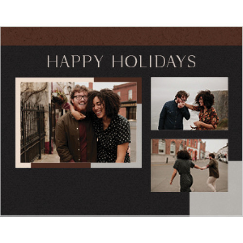 Modern Dark Neutrals Calendar 8x11 undefined  Wall Calendar