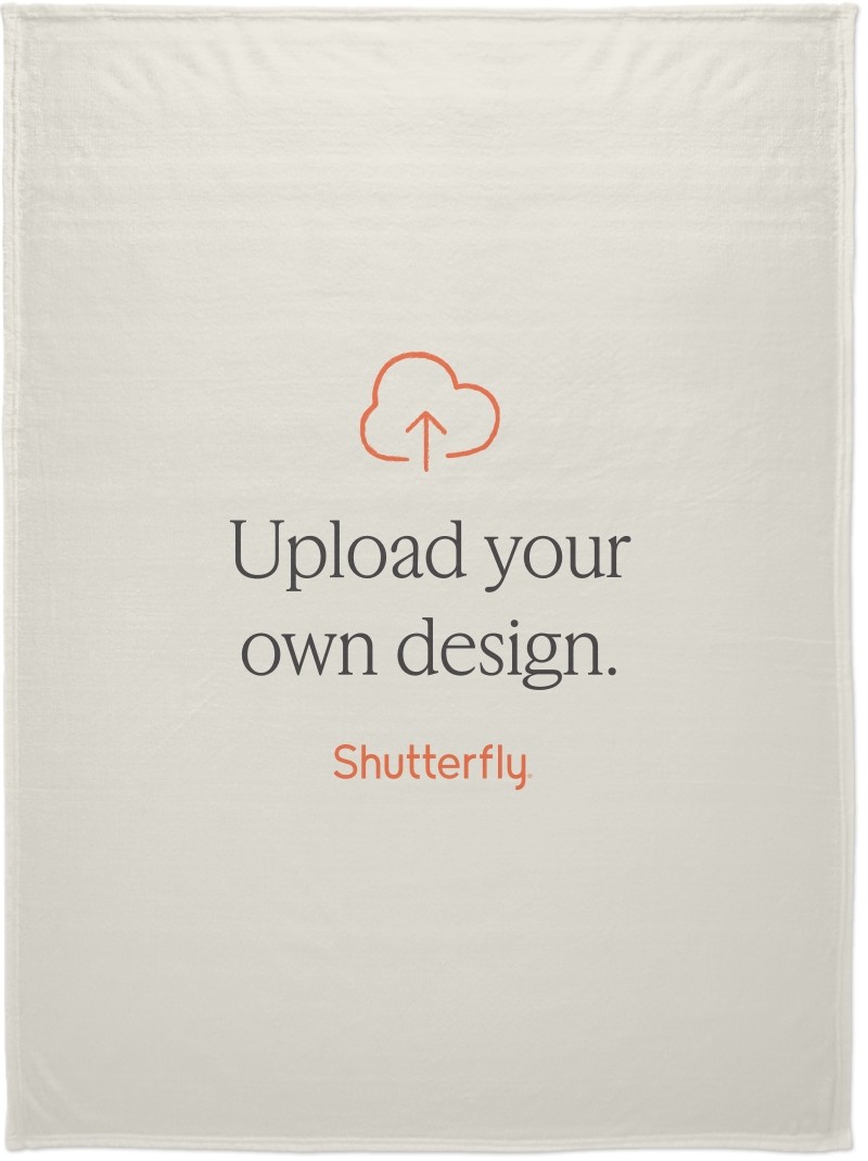 Upload Your Own Design Fleece Photo Blanket Upload Your Own Design 60x80 Multicolor Fleece Photo Blanket