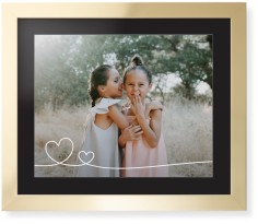 Double Heart Line Art