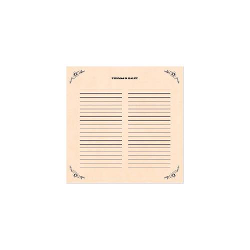 Vintage Wedding Guestbook 8x8 undefined  Premium Album