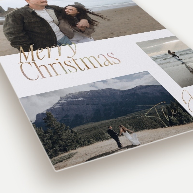 Statement Foil Holiday Card
