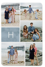 Watercolor Square Monogram Portrait