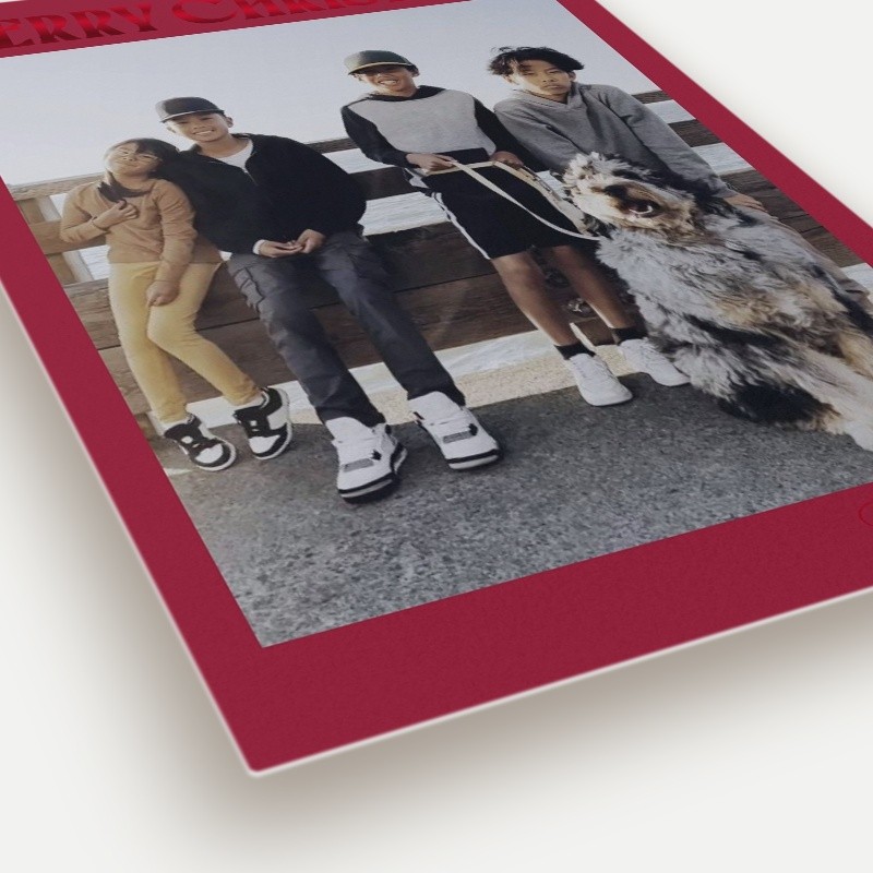 Bold Stack Holiday Card