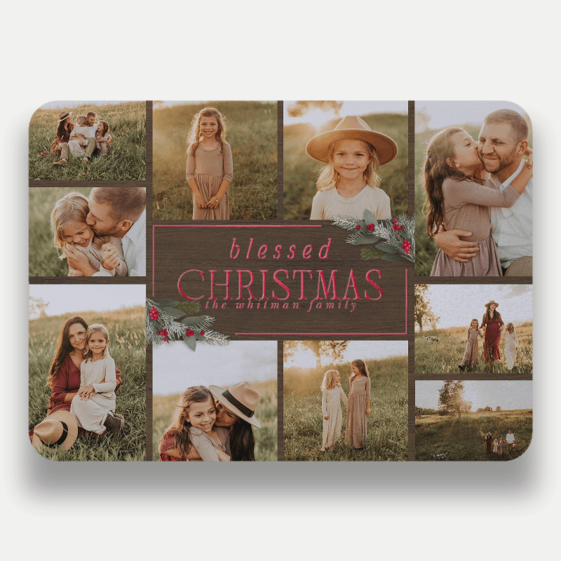 Berry Collage Holiday Card