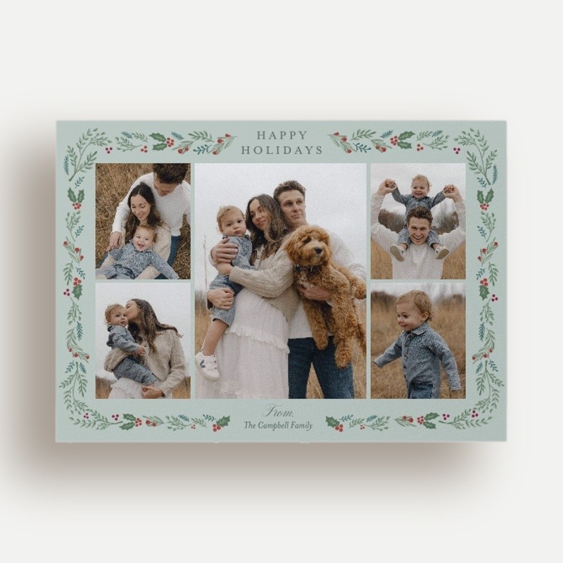 Painted Holly Frame