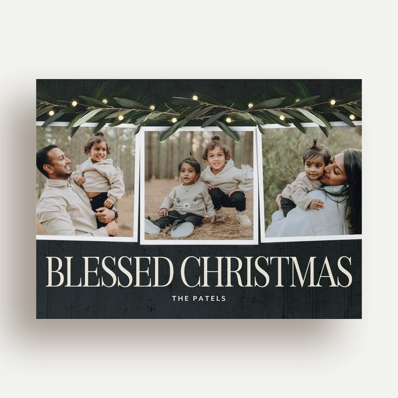 Dark Holiday Cards