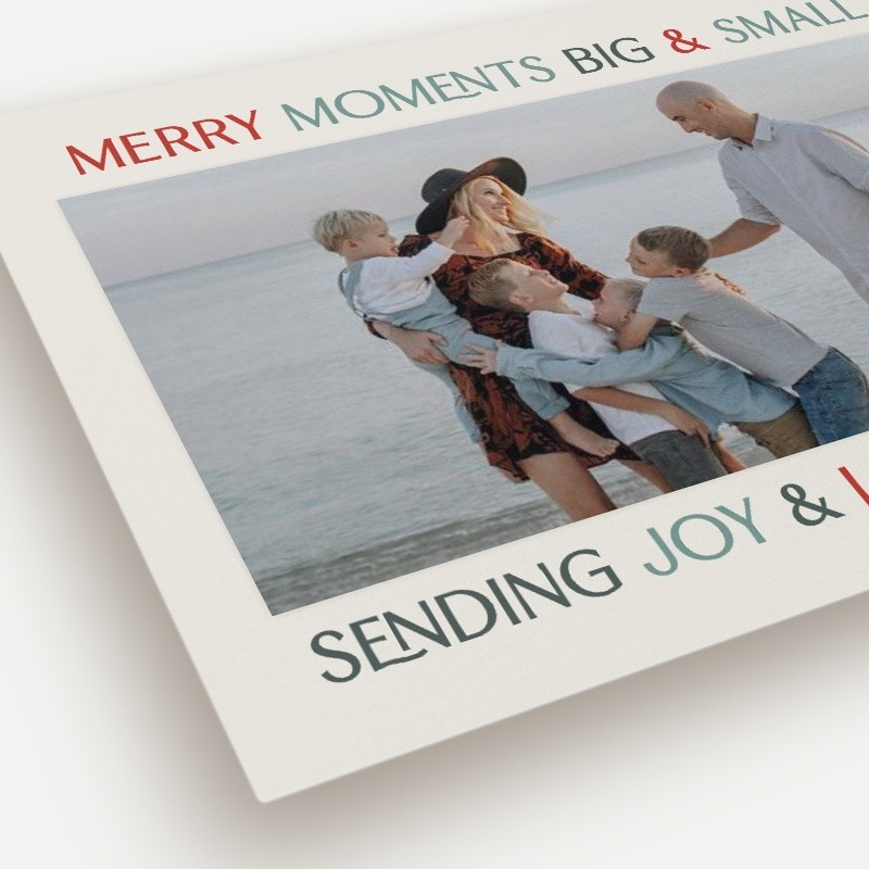 Cheerful Multi Christmas Card