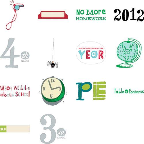 Elementary School Yearbook 8x11 undefined  Premium Album