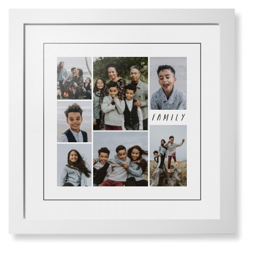 Rustic Picture Gallery Collage Of Seven