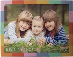 Rainbow Block Border