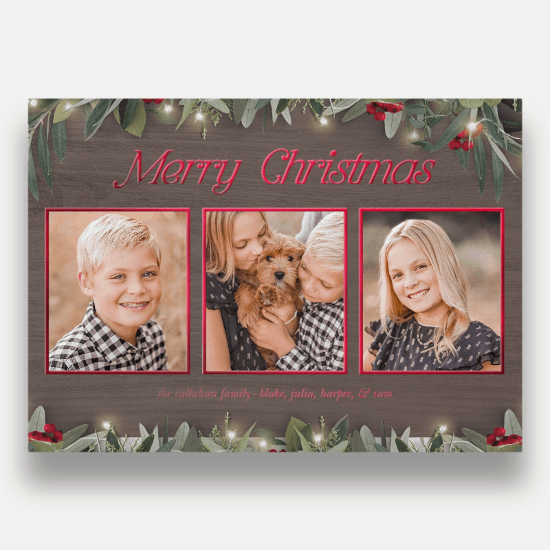 Botanical Trio Holiday Card