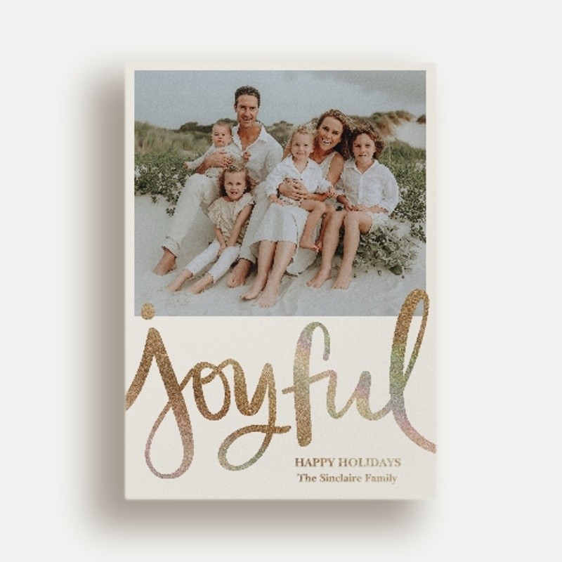 Brushed Joyful