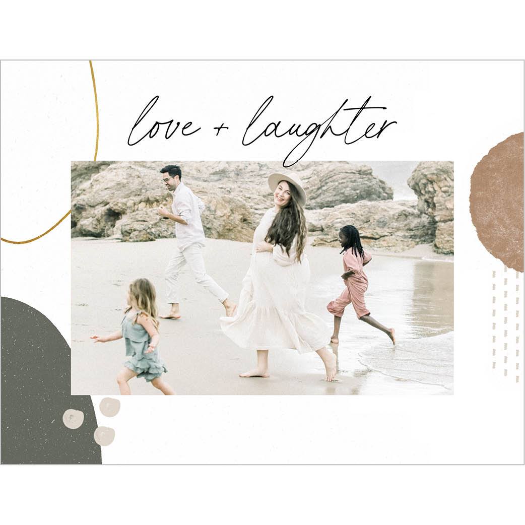 Muted Everyday Abstract Calendar 8x11 undefined  Wall Calendar